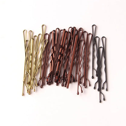 100PCS Women Hair Clip Metal Hairpin Bobby Pins Hairstyle Styling Tool Hairgrip Barrette Hair Clips for Women Hair Accessories