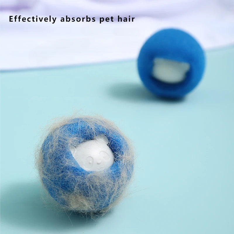 1-5pcs Pet Hair Remover Reusable Ball Laundry Washing Machine Filter Wool Sticker Cat Hair Remover Pet Fur Lint Catcher Home