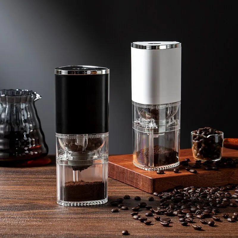 1 PCS Portable Electric Coffee Grinder TYPE C USB Charge Ceramic Grinding Core Home Coffee Beans Pulverizer Grinder