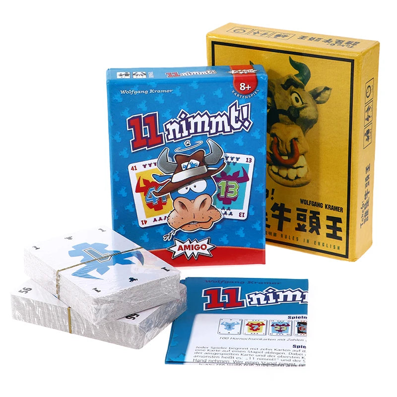 1 Set 2-10 Players Take 6 Nimmt Board Game Funny Gift For Party Family Card Games